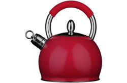 Premier Housewares Whistling Kettle - Pink.